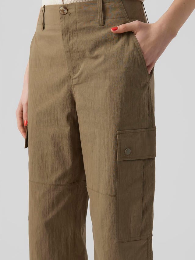 Vero Moda VMRILEY Mid waist Cargo Trousers - 10293668