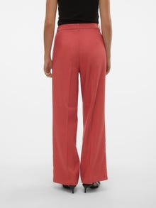 Vero Moda VMCIFFANY Pantalons -Mineral Red - 10293688