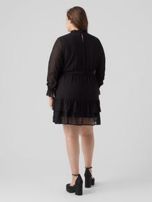 Vero Moda VMANNI Kort klänning -Black - 10293693