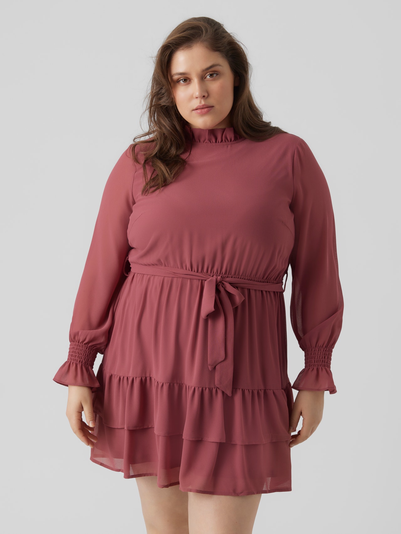 Vero Moda VMANNI Kurzes Kleid -Dry Rose - 10293693