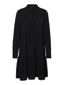 Vero Moda VMINGE Midi dress -Black - 10293730