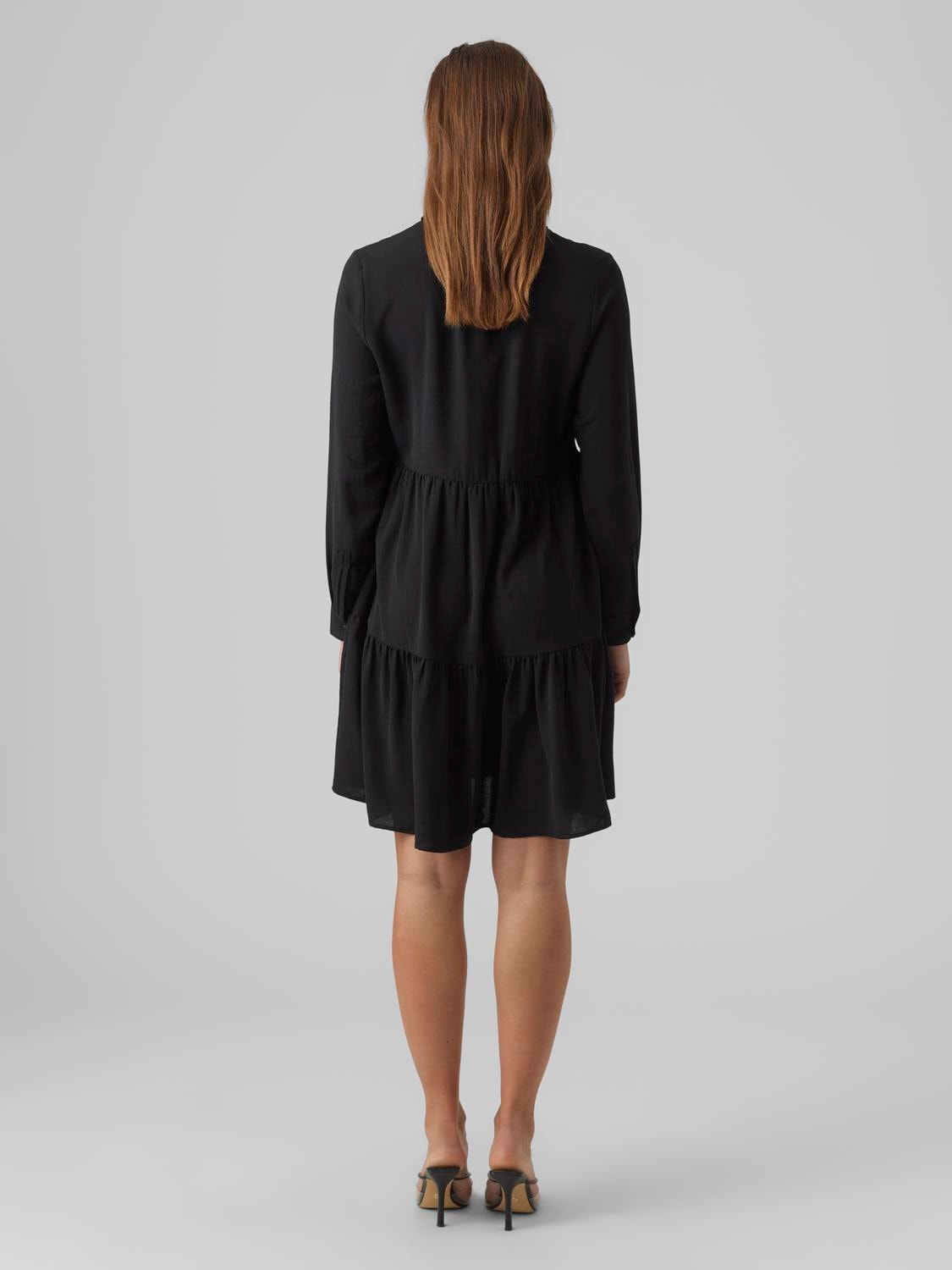 Vero Moda VMINGE Midi dress -Black - 10293730