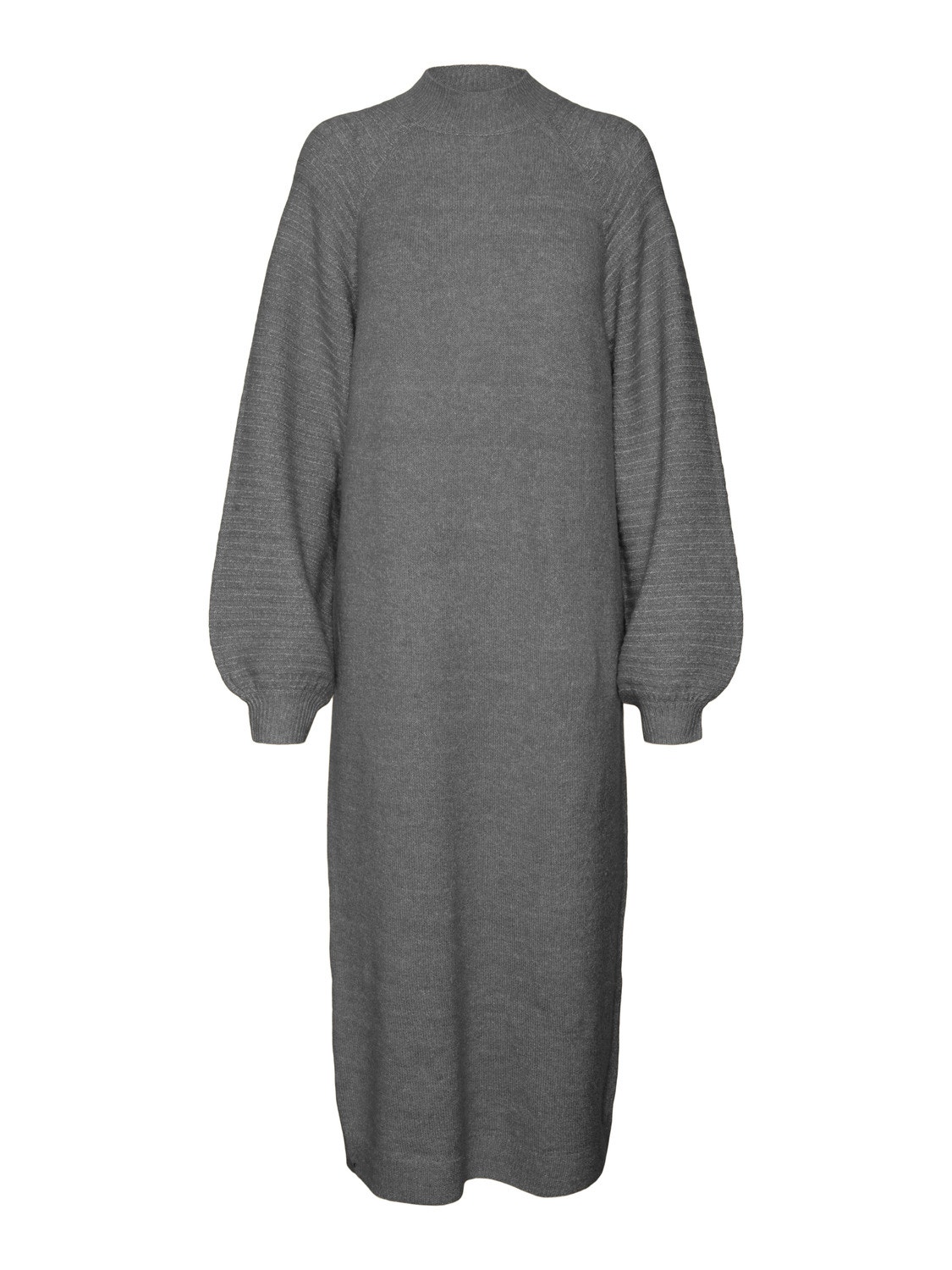 Vero Moda VMLINDA Long dress -Medium Grey Melange - 10293739