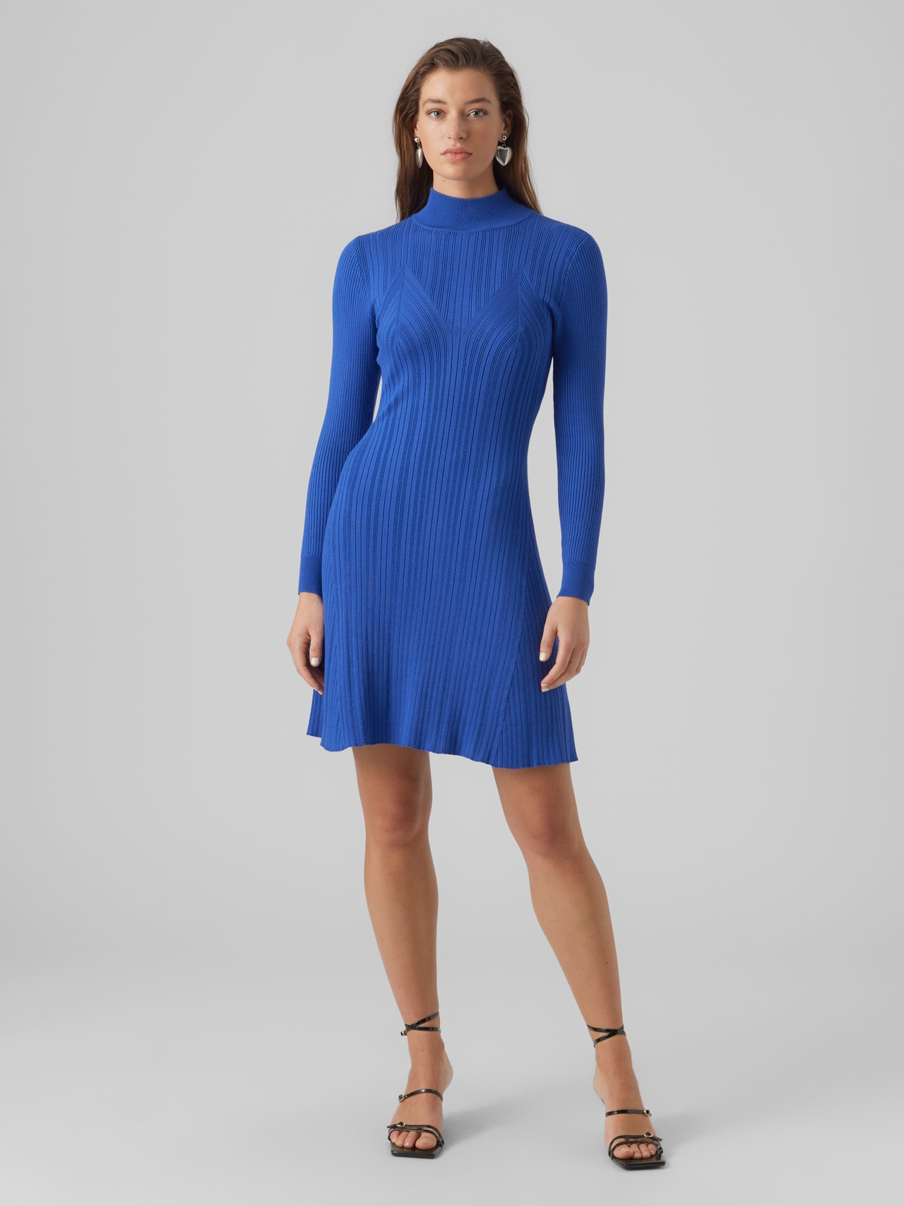 Vero Moda VMSALLY Sukienka midi -Beaucoup Blue - 10293747