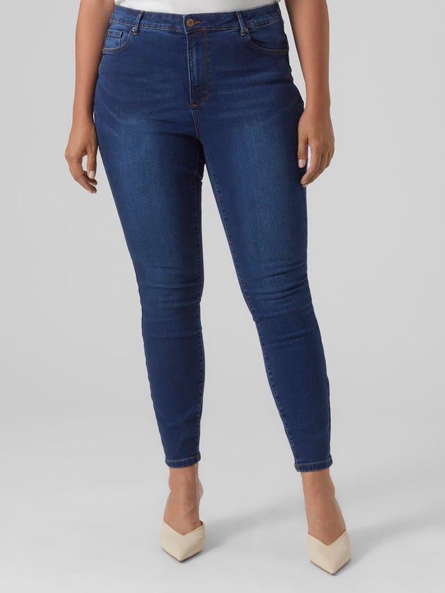 Vero Moda VMPHIA HÃ¸j talje Slim fit Jeans - 10293763