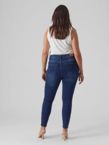 Vero Moda VMPHIA Slim Fit Jeans -Dark Blue Denim - 10293763