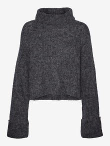 Vero Moda VMENDY Pullover -Grey Pinstripe - 10293772