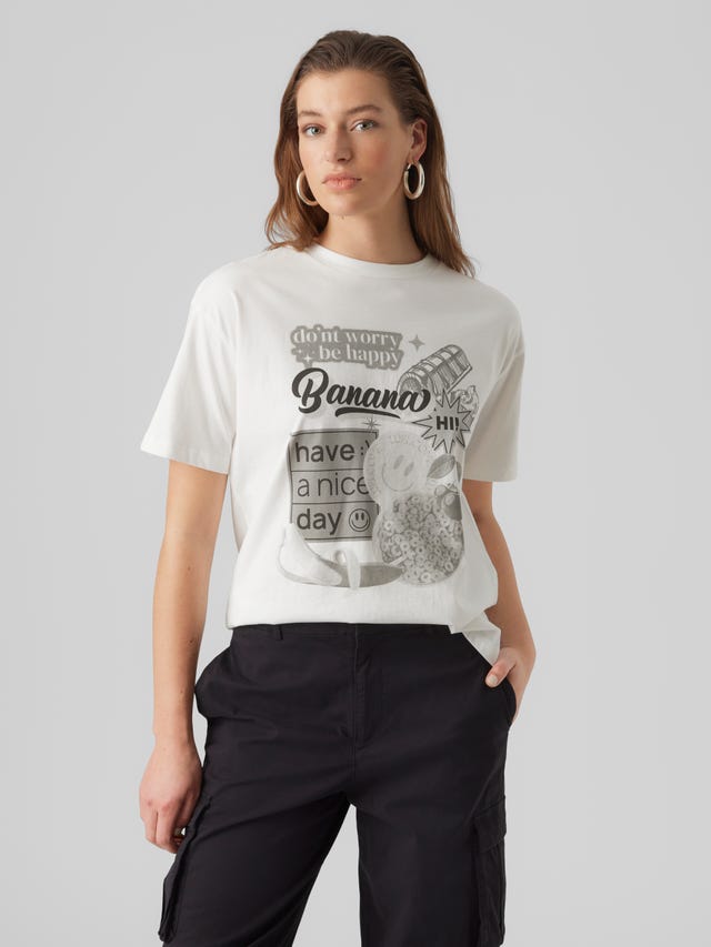 Transplant undertrykkeren Tyranny Women's T-shirts: Floral, Striped, Printed & More | VERO MODA