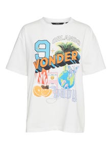 Vero Moda VMNOACODY T-shirts -Snow White - 10293780