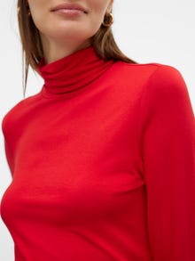 Vero Moda VMALBERTE T-Shirt -Salsa - 10293803