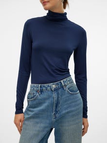 Vero Moda VMALBERTE T-Shirt -Navy Blazer - 10293803