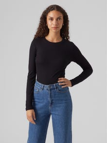 Vero Moda VMROMA T-Shirt -Black - 10293830