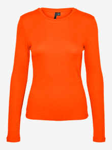 Vero Moda VMROMA T-Shirt -Scarlet Ibis - 10293830