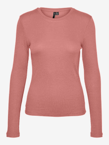 Vero Moda VMROMA T-shirts -Old Rose - 10293830