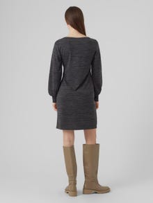 Vero Moda VMKATIE Short dress -Medium Grey Melange - 10293851