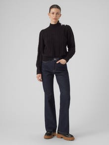 Vero Moda VMNEWELKE Pullover -Black - 10294004
