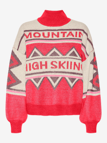 Vero Moda VMGLAZE Pullover -Goji Berry - 10294014