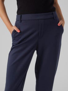Vero Moda VMLUCCA Mid waist Trousers -Navy Blazer - 10294112