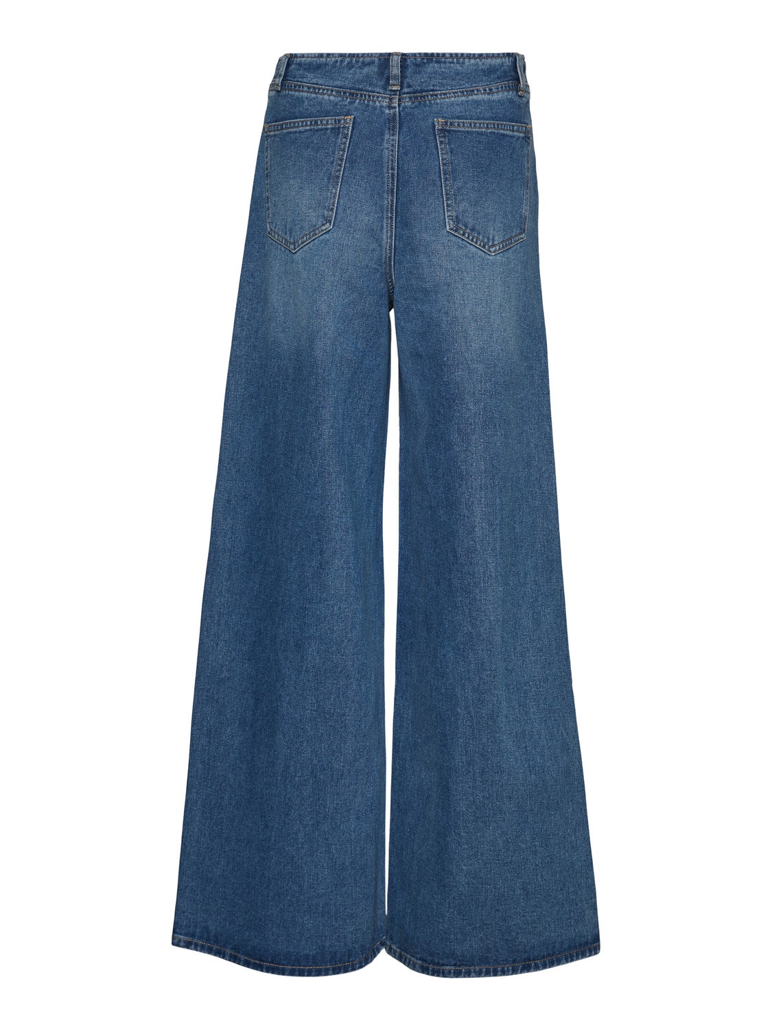 Vero Moda VMANNET Medelhög midja Vid passform Jeans -Medium Blue Denim - 10294178