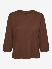 Vero Moda VMGELINA Top -Chicory Coffee - 10294193