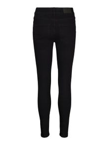 Vero Moda VMSOPHIA Krój slim Jeans -Black Denim - 10294199