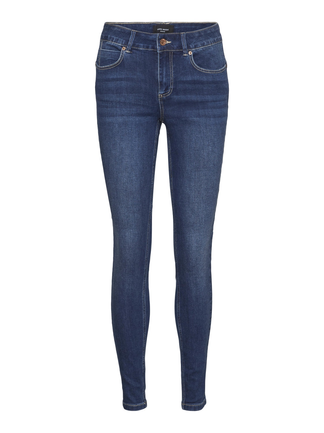 Vero Moda VMSELA Slim Fit Jeans -Medium Blue Denim - 10294200