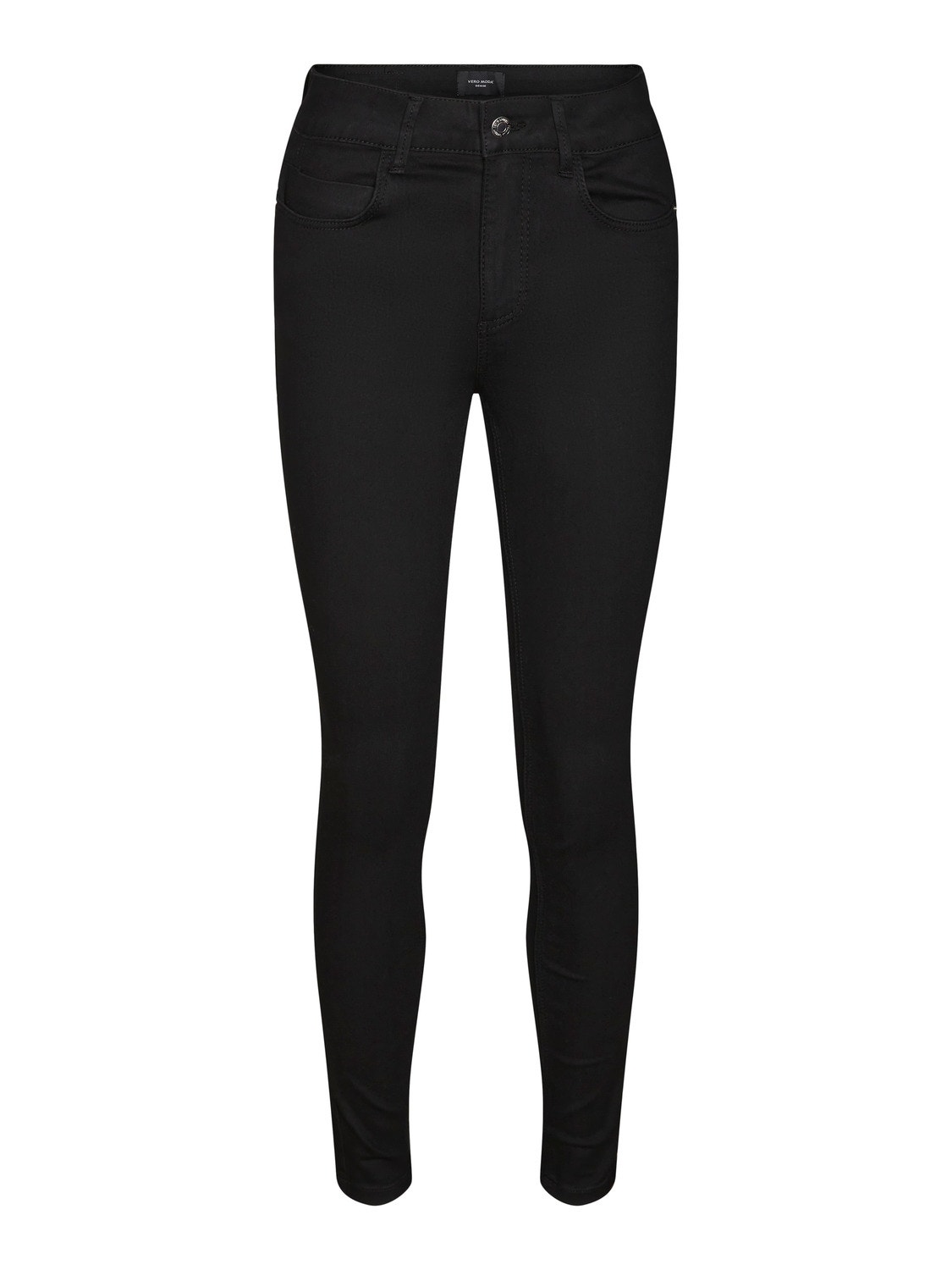 Vero Moda VMSELA Slim Fit Jeans -Black Denim - 10294201