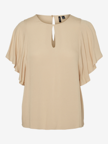Vero Moda VMEBBA Tops -Irish Cream - 10294275
