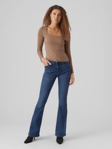 Vero Moda VMBIANCA Top -Brown Lentil - 10294318