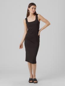 Vero Moda VMBIANCA Lang kjole -Black - 10294327