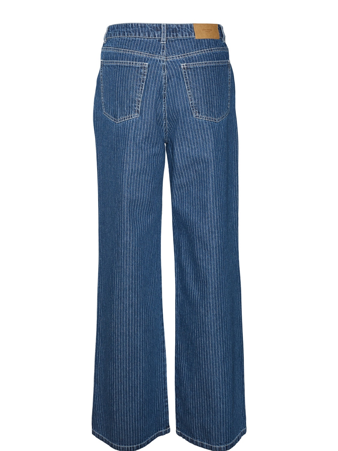 Vero Moda VMKATHY Hohe Taille Locker geschnitten Jeans -Medium Blue Denim - 10294357