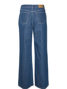 Vero Moda VMKATHY Taille haute Loose Fit Jeans -Medium Blue Denim - 10294357