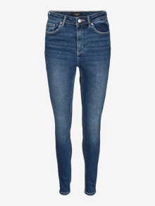 Vero Moda VMSOPHIA High rise Slim Fit Jeans -Dark Blue Denim - 10294378
