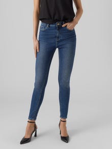 Vero Moda VMSOPHIA High rise Slim Fit Jeans -Dark Blue Denim - 10294378