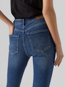 Vero Moda VMSOPHIA High rise Slim Fit Jeans -Dark Blue Denim - 10294378