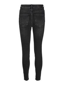 Vero Moda VMSOPHIA Slim Fit Jeans -Black Denim - 10294383