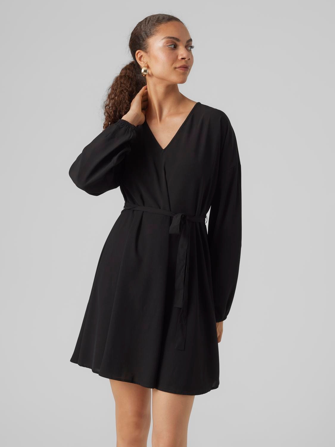 Vero Moda VMNAJA Krótka sukienka -Black - 10294419