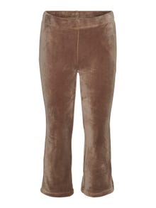 Vero Moda VMVELVET Trousers -Brown Lentil - 10294476
