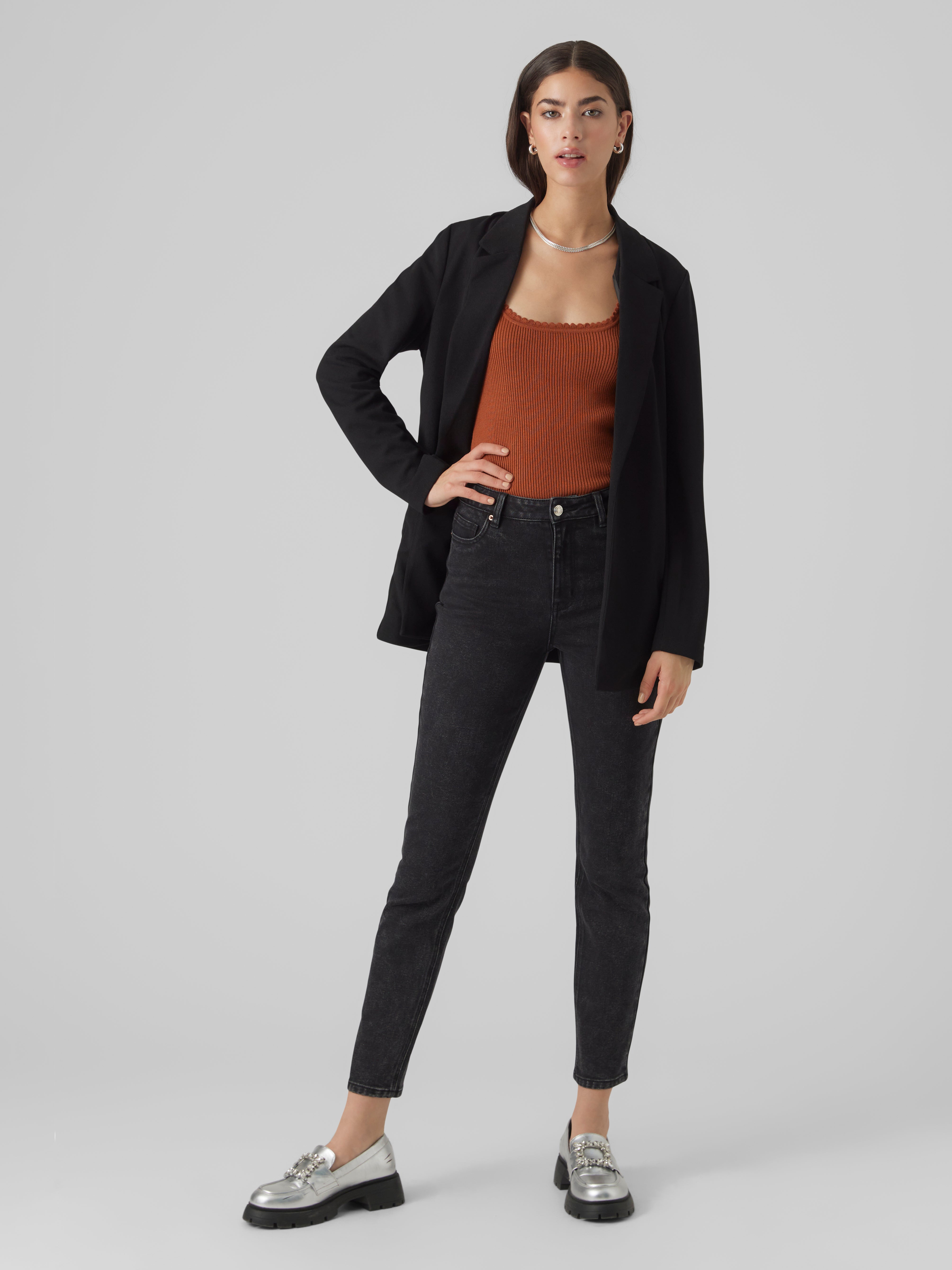 Vero moda black on sale blazer