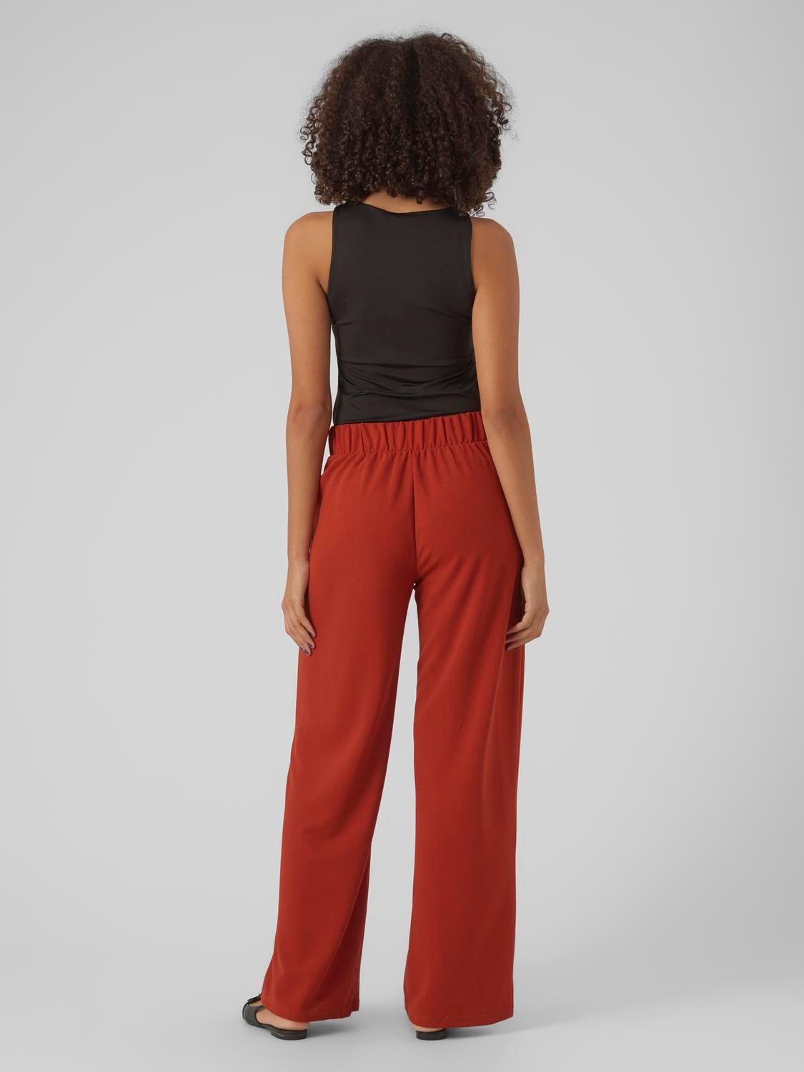Vero Moda VMLIVA Pantaloni -Red Ochre - 10294485