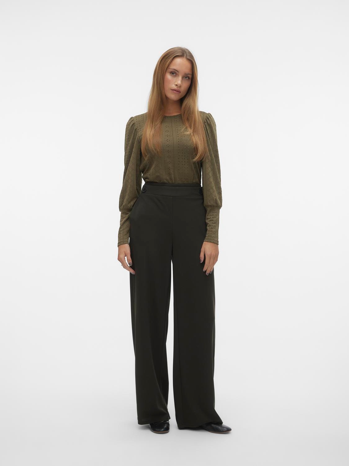 Vero Moda VMLIVA Pantalones -Peat - 10294485
