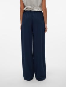 Vero Moda VMLIVA Hög midja Byxor -Navy Blazer - 10294485