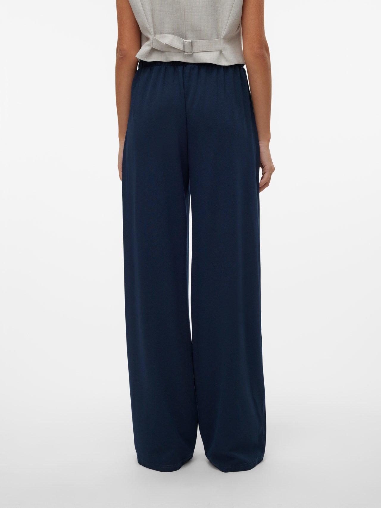 Vero Moda VMLIVA Hohe Taille Hose -Navy Blazer - 10294485