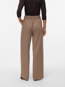 Vero Moda VMLIVA Høyt snitt Bukser -Fossil - 10294485