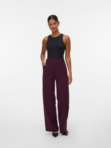 Vero Moda VMLIVA Hohe Taille Hose -Winetasting - 10294485