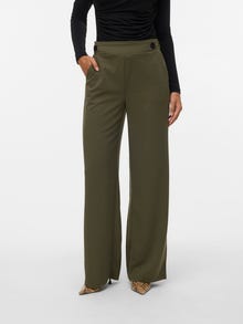 Vero Moda VMLIVA Magas derék Nadrág -Olive Night - 10294485