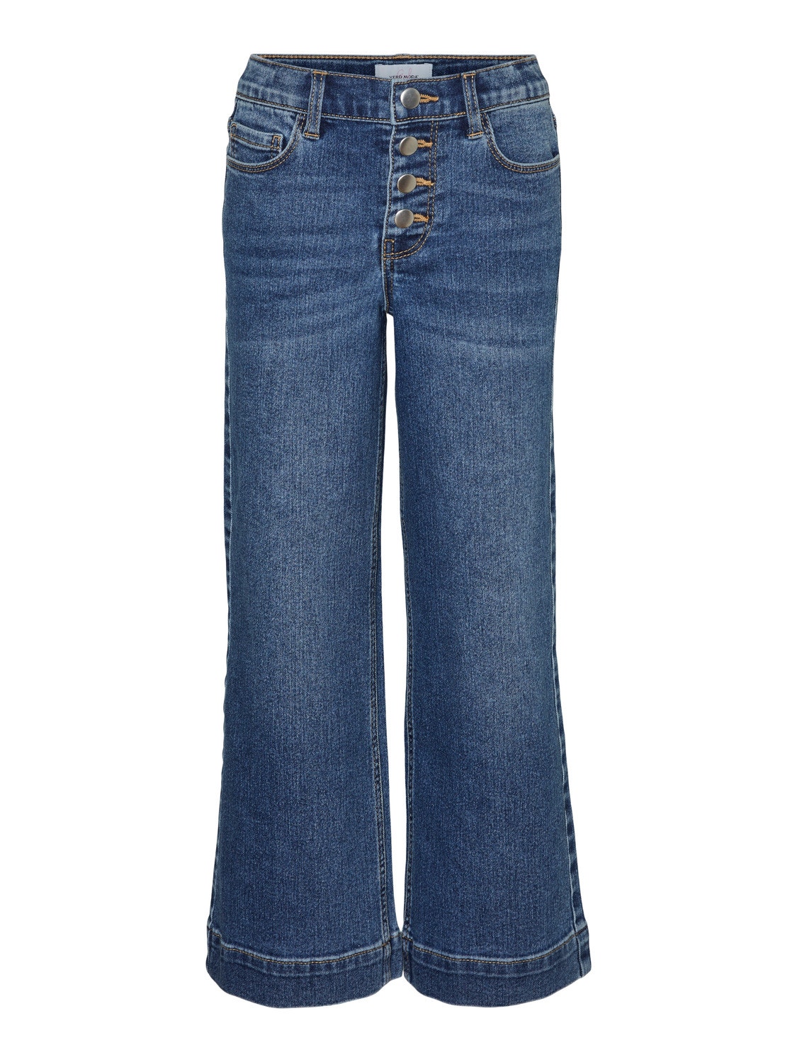 Vero Moda VMDAISY Weit geschnitten Jeans -Medium Blue Denim - 10294506