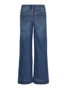 Vero Moda VMDAISY Høyt snitt Wide Fit Jeans -Medium Blue Denim - 10294506