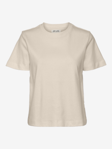 Vero Moda AWNAIMA T-Shirt -Birch - 10294544