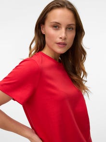 Vero Moda AWNAIMA T-shirt -Chinese Red - 10294544